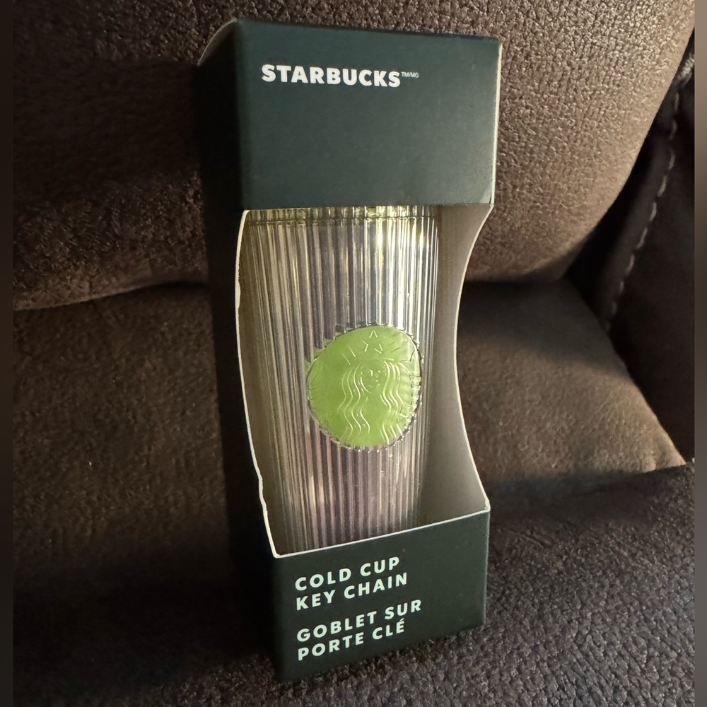 Starbucks Iridescent Cold Cup Key Chain - Picture 4 of 5
